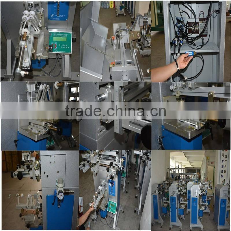 Special Semi-Automatic Slik Screen Printing Machines For Plastic Bottle Printing Machine