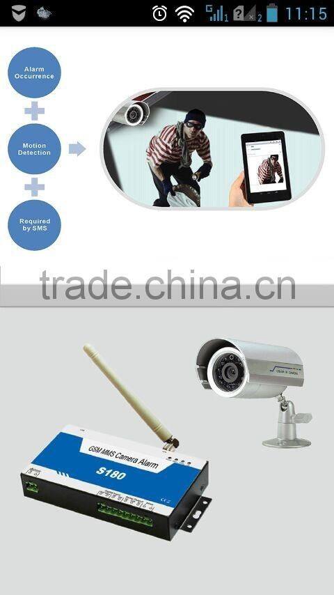 NEW! GSM MMS Camera Alarm Controller S180 KING PIGEON