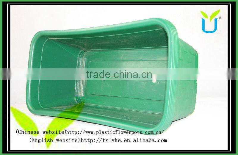 Factory Wholesale Rectangle Plastic Planter Pot