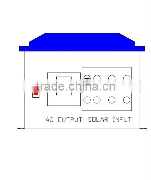 Solar water pump inverter DC to AC converter Mppt function three phase 380V 45kw 45 kw