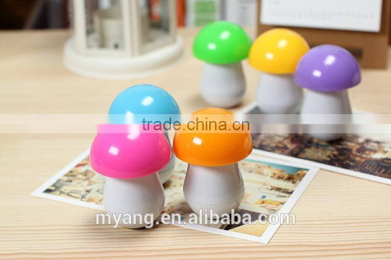 Advertising mushroom ball pen/printing own logo plastic ball pen/promotion ball pen