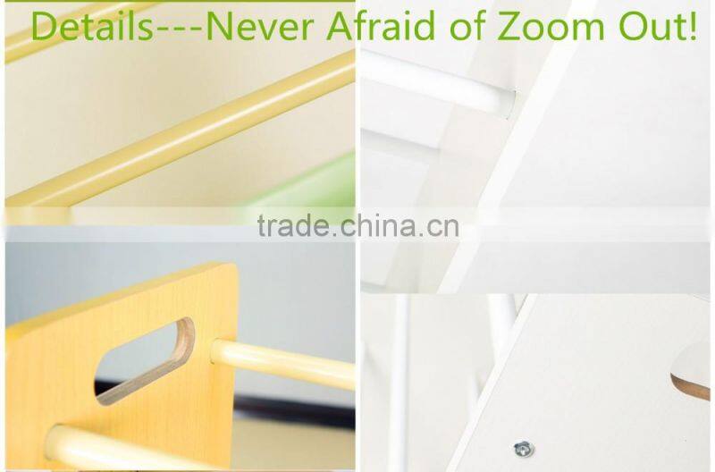 white coating eco friendly cheap wooden toy chest