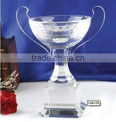 2016 slap-up crystal trophy cup