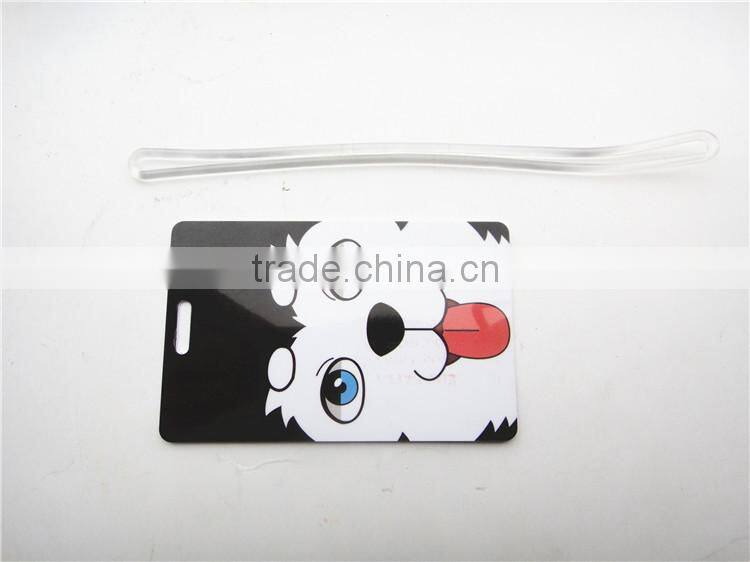 PVC Luggage Tags Cards with Full Printing