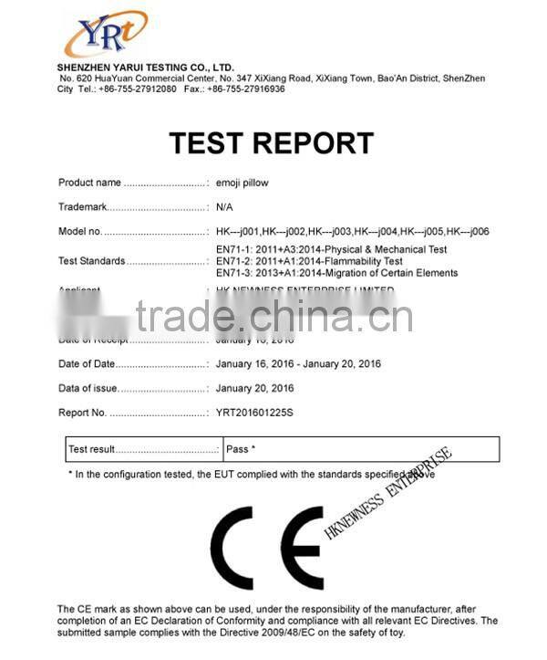 High Qulity Decoration Cotton Fabric Family Home Use Plush Poop Emoji Pillow