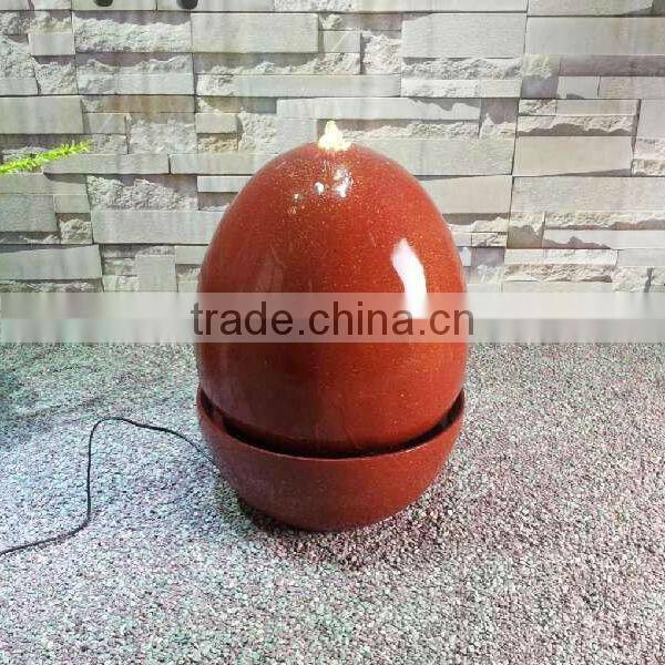 Outdoor Classics Designer Floor LED Water Feature