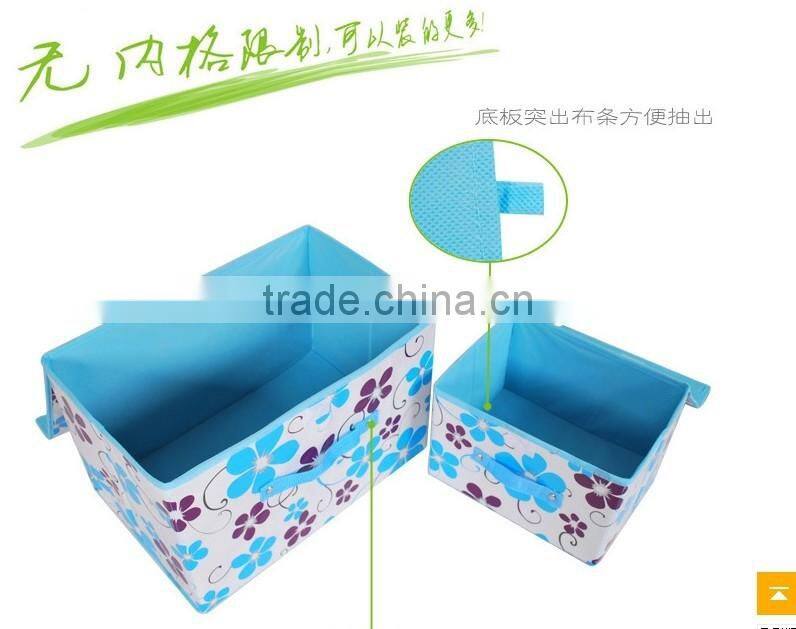 N495 Household Non Woven Box Foldable Water Proof Storage box