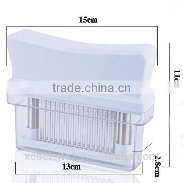J233 Hot sale wholesale high quality super 48-blade stainless steel kitchen meat tenderizer meat needle