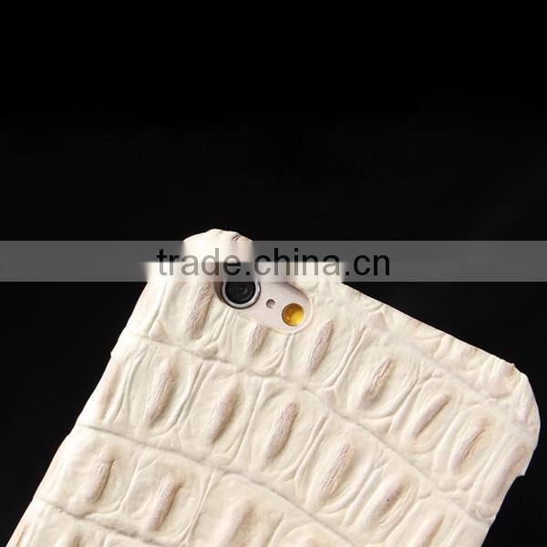2017 New Arrived Luxury Crocodile Pattern Back Cover,Leather Phone Case For iPhone6 6Plus
