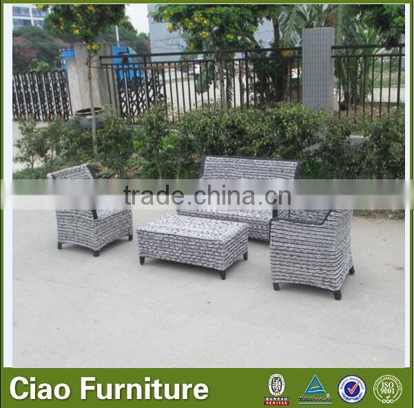 Modern outdoor wicker furniture rattan sectional sofa
