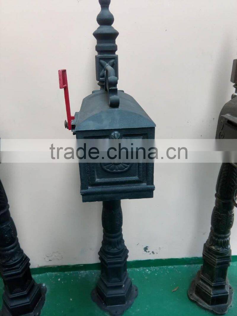 High Quality Cast Aluminum Decorative Mailbox