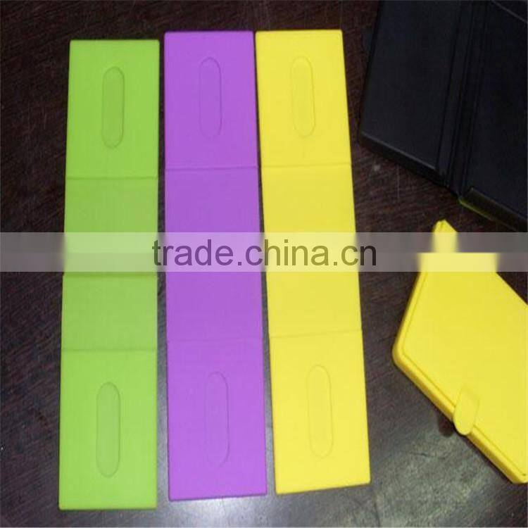 Custom Make Colorful Silicone Business Card Holder