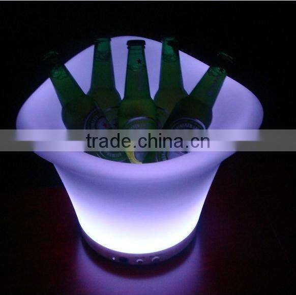 illuminated LED RGB Fruit Bucket, Lighting colorful fruit bucket, led fruit tray