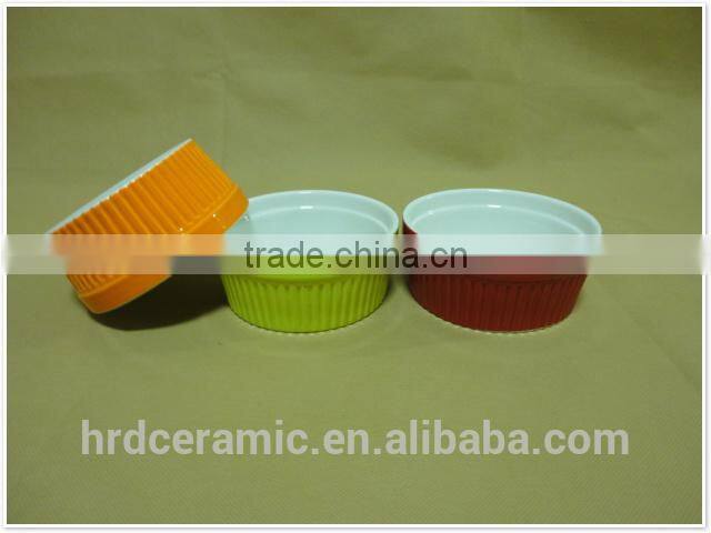 New Product colorful sugar bowl,stoneware pudding bowl,ceramic bowls
