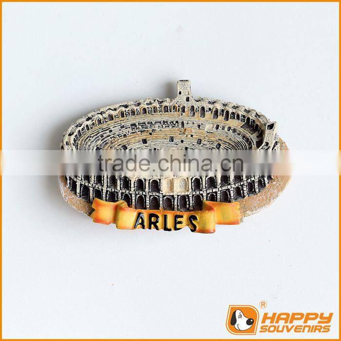 High Quality Cities Souvenir 3D resin Fridge Magnet,tour souvenir fridge magnets for home decor