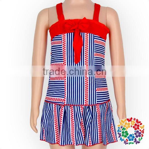 Toddler baby infant stripe swimwear 2 pieces baby kids swim suit 2017