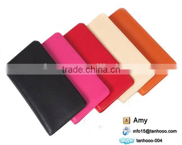 logo custom pu leather cheap passport holder for promotion gift
