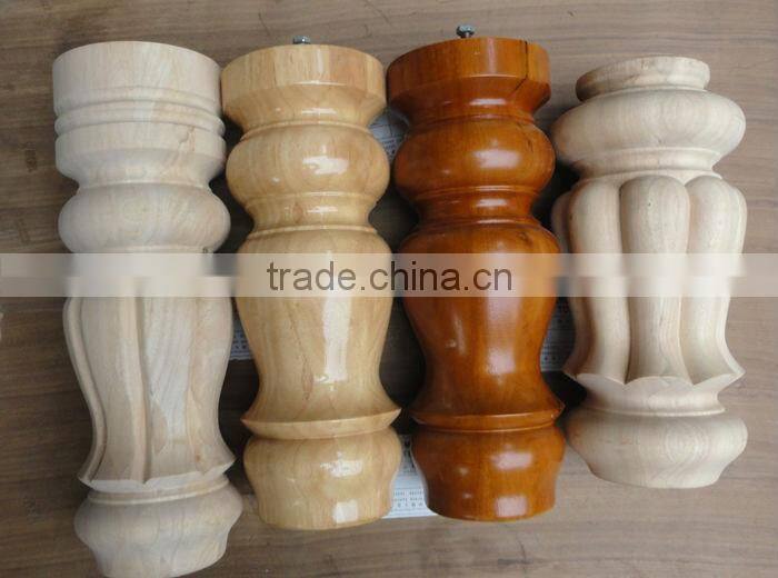 cheaper price with high quality wooden legs for billiard table ,poor table game legs