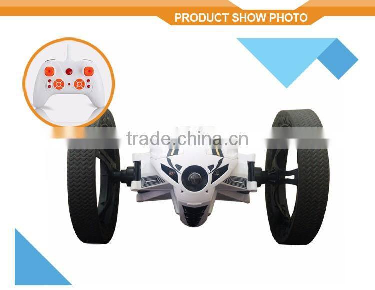 2.4GHz 4CH Intelligent Remote Control 1/10 Stunt Car RC Toys Kids Bounce Car Radio