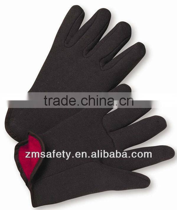 Brown Jersey Glove/Jersey Work Gloves