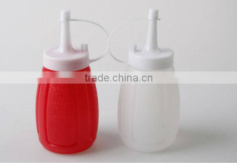 Different Size Lower Price Easy Open End Plastic Ketchup Bottle