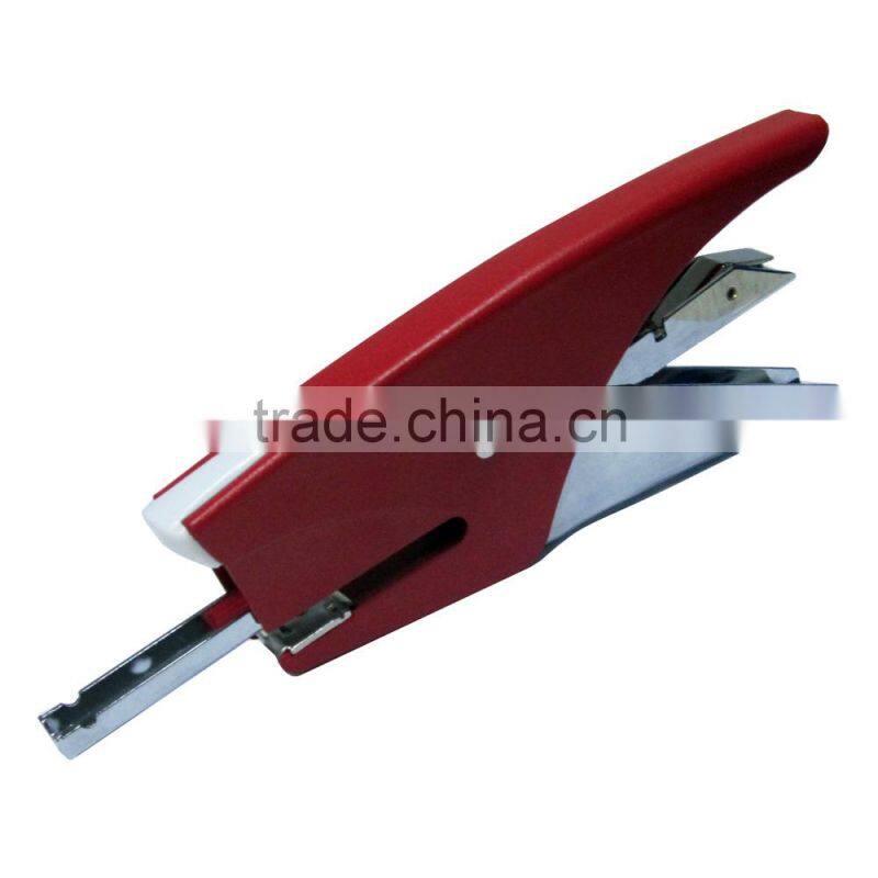 2015 new designer handheld metal easy use stapler