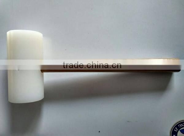 yellow nylon mallet hammer rubber mallet hammer