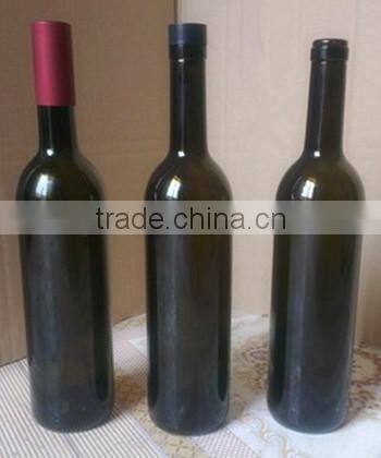 750ml antique green glass wine bottles wholesale