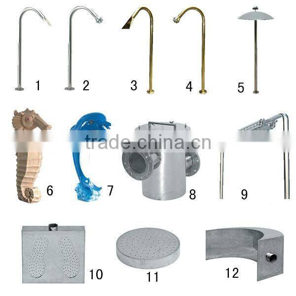 Color changing IP 68 12v swimming pool led waterproof lights