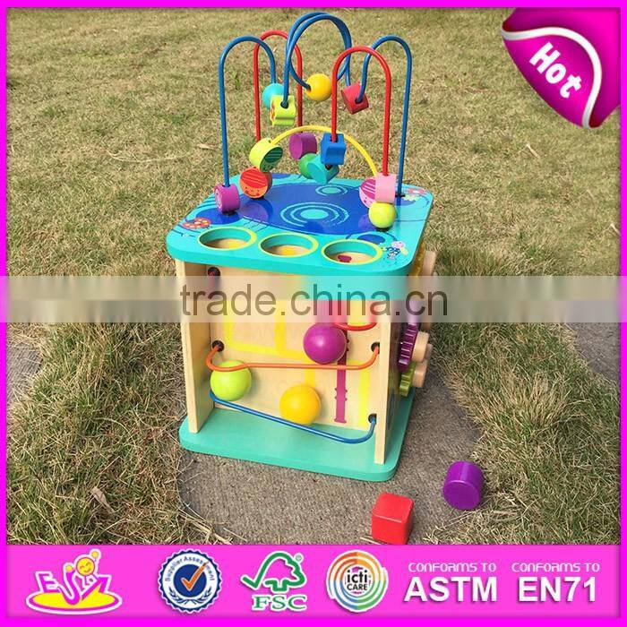 2016 hottest baby wooden beads toy W11B097