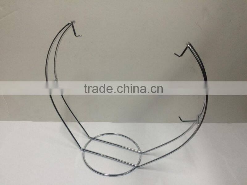 Double Tier Metal Fruit / vegetables Basket Stand