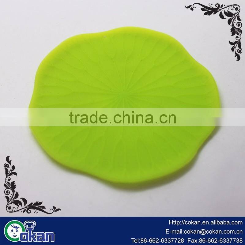 Hot sale heat resistance silicone cup mat/silicone coffee cup mat/silicone coaster