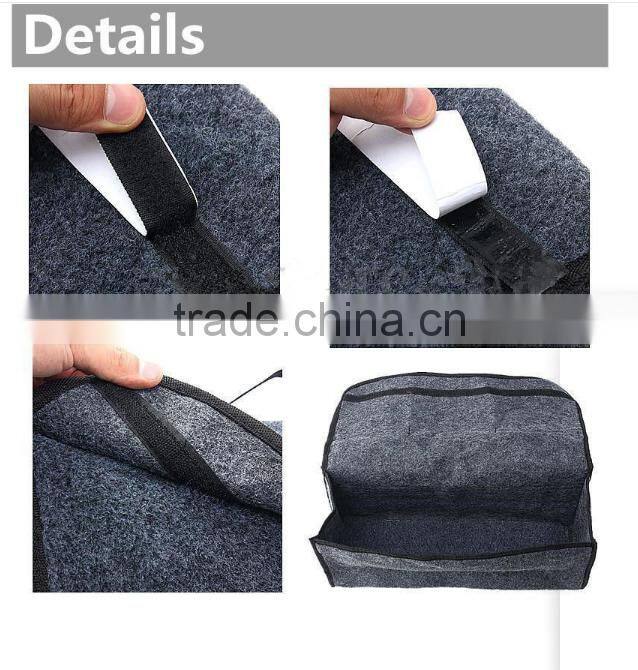 Car Trunk Cargo Organizer Collapsible Bag Storage Pocket Box Case Holder