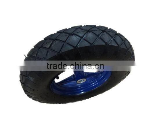 16" Pneumatic Wheel 4.00-8 For Most Wheelbarrow
