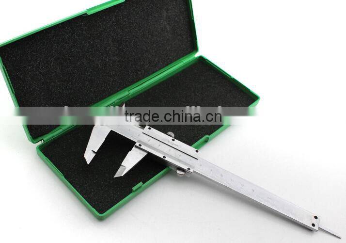 150mm SS steel good packing caliper, high quality mono-block vernier caliper