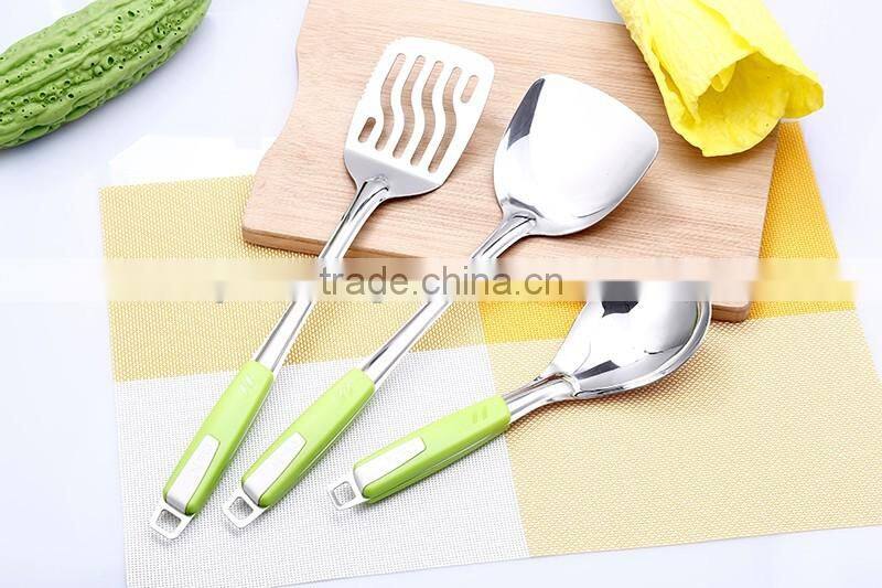 Long Handle Kitchen Cooking Slotted Turner BYX03