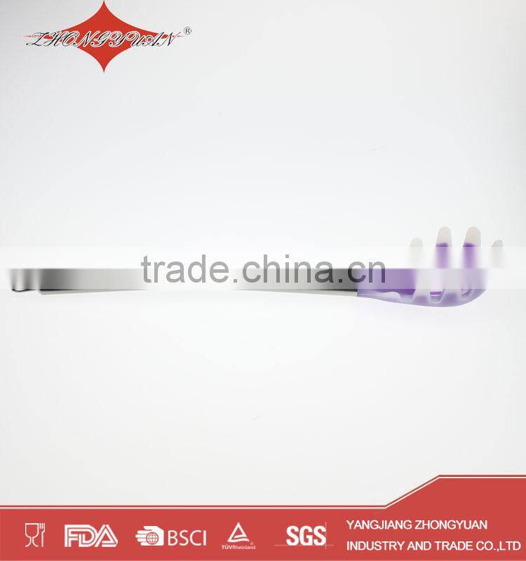 Cooking tools silicone kitchen utensils with stainless steel handle