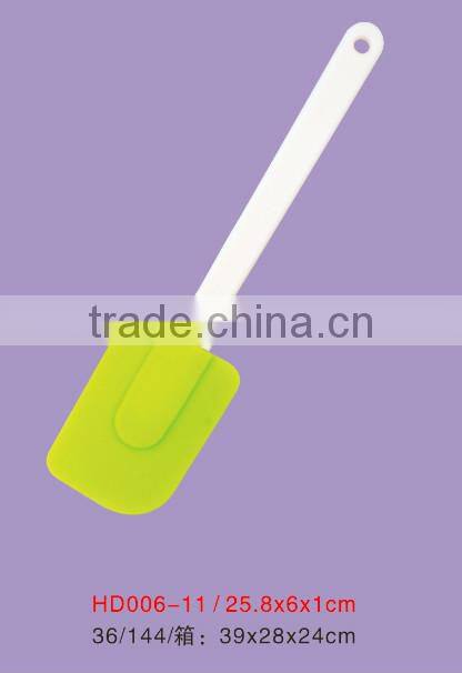 PS handle Silicone mini scrapper / Dough scrapper
