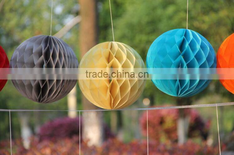 DIY Tissue Paper Honeycomb Balls Wedding Party Decoration Honeycomb Ball