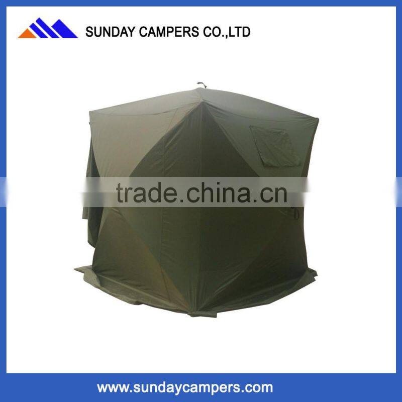 China pop-up ice fishing tent single layer winter camping tents for sale