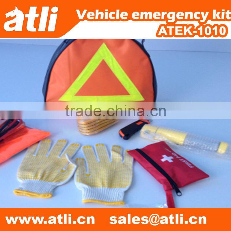 CE vehicle nylon first aid kit