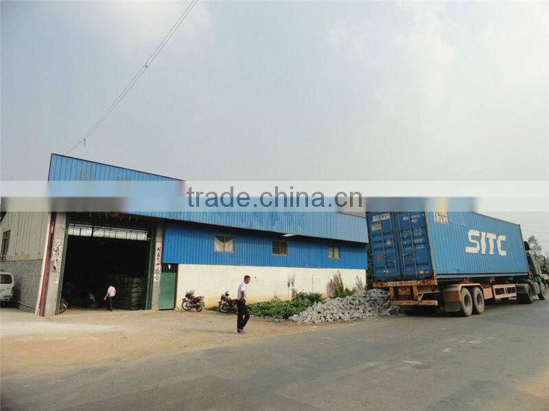 grass broom with short wooden handle