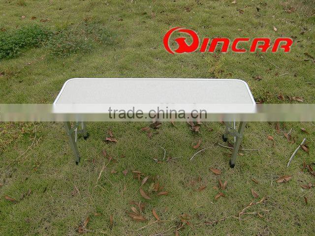 Durable outdoor camping picnic folding bench table