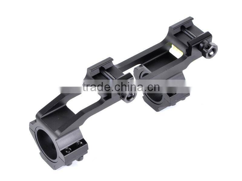 D5035 1inch / 30mm Daul Rings AK Scope Mount With Picatinny Rail Mount Weaver Lever
