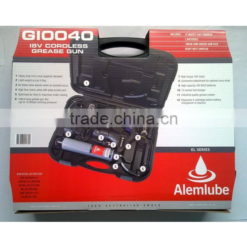 18V Rechargeable Grease Gun - 10000psi - CGG10000H18 / CGG10000H18L / CGG10001H18