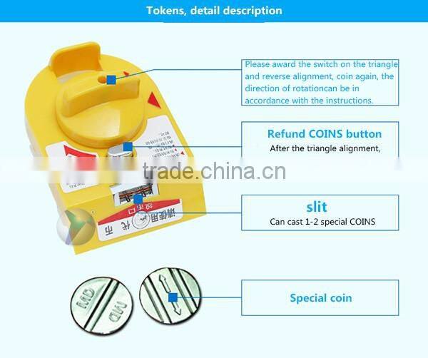 hot sell in 2016 arcade coin operated candy machine toys