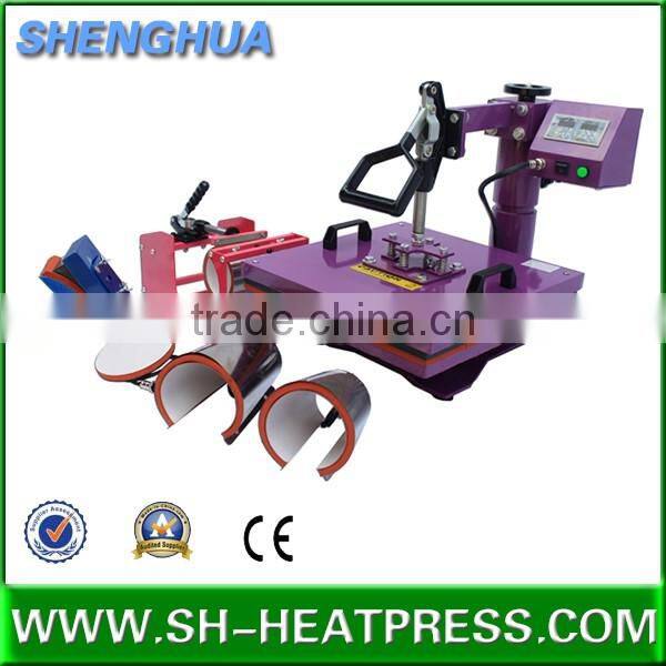 Multi-functional 8 in 1 6 in 1 5 in 1 4 in 1 t-shirt combo heat press machine