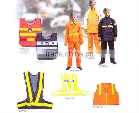 high visibility reflective clothing safety vest