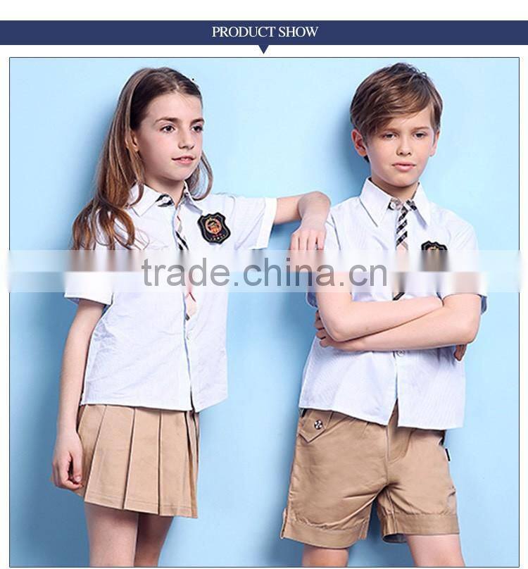 Bespoke School Uniform Cotton Shirt For Boys And Girls