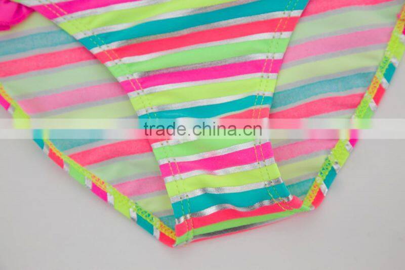 China Manufacture Customized Girl Swimwear In Kids Bikini